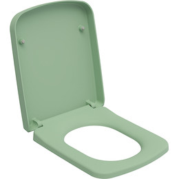 Сиденье с крышкой для унитаза Ambassador Benefit микролифт 202T21001, мятный матовый фото 
