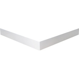 Панель с креплением Ravak Perseus Pro 90x90 см XA837001010WM, белый матовый фото 