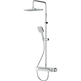 Душевая стойка с термостатом Am.Pm Func F078F200, Цвет производителя: хром фото 