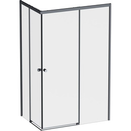 Душевое ограждение Am.Pm X-Joy 120x80 см W94G-403-12080-BТ, черный/прозрачное фото 