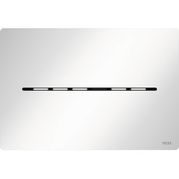 Кнопка смыва TECEsolid 9240462, бесконтактная 6 В, металлическая, белый глянцевый фото 