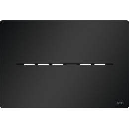 Кнопка смыва TECEsolid 9240465, бесконтактная 6 В, металлическая, черный матовый фото 