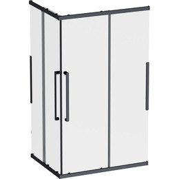 Душевое ограждение Am.Pm Func 120x90 см W84G-403-12090-BТ, черный/прозрачное фото 