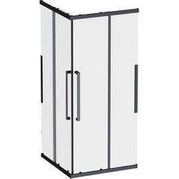 Душевое ограждение Am.Pm Func 90x90 см W84G-403-9090-BТ, черный/прозрачное фото 