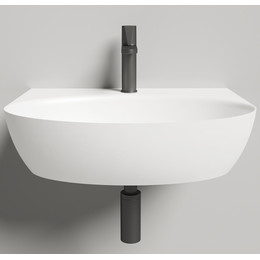 Раковина-чаша Salini Alda Wall 02 58 см 140312G (S-Sense) белый глянцевый  фото 