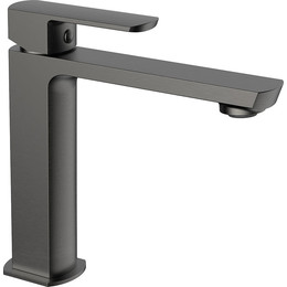 Смеситель для раковины Vincea Next VBF-1N1GM, вороненая сталь фото 