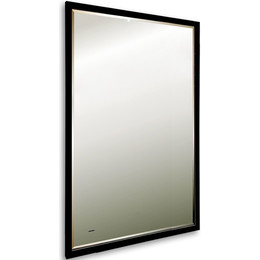 Зеркало Art&Max Aversa 70 см AM-Ave-700-1200-DS-F, чёрный фото 