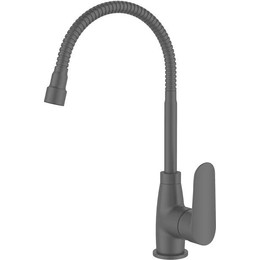 Смеситель для кухни Milardo Meal M07BL2FM05, черный матовый фото 