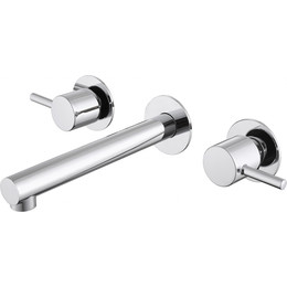 Смеситель для раковины настенный Abber Emotion AF88121 (со скрытой частью), Цвет производителя: хром фото 