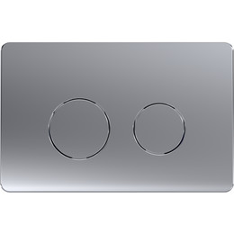 Кнопка смыва Azario AZ-8200-0083/AZ-P57-0110, хром матовый фото 