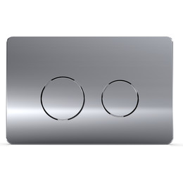 Кнопка смыва Azario AZ-8200-0084/AZ-P57-0120, хром глянец фото 