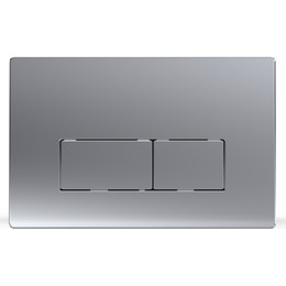 Кнопка смыва Azario AZ-8200-0088/AZ-P58-0110, хром матовый фото 