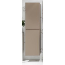 Пенал подвесной Art&Max AM-Bianchi-1500-2A-SO-CM 40 см, эмаль капучино матовый фото 