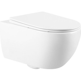 Унитаз подвесной безободковый Art&Max Siena AM221CHR фото 