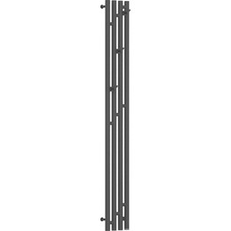 Полотенцесушитель электрический Сунержа Кантата 3.0 П4 1500x159 мм R 15-5847-1516, тёмный титан муар фото 