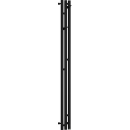 Полотенцесушитель электрический Сунержа Терция 3.0 П3 1500x106 мм R 31-5845-1511, чёрный матовый фото 