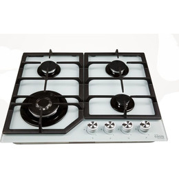 Газовая варочная поверхность Oasis P-GWT (белое стекло) фото 