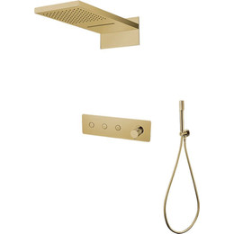 Душевая система для душа Boheme Fusion 130-G, gold, Цвет производителя: gold фото 