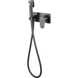 Набор для гигиенического душа Boheme Spectre 457-Gm, gun metal, Цвет производителя: gun metal фото 