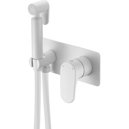 Набор для гигиенического душа Boheme Spectre 457-MW, matt white, Цвет производителя: matt white фото 