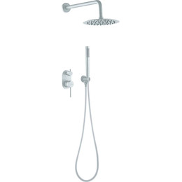 Душевая система для душа Boheme Uno 464-MW, matt white, Цвет производителя: matt white фото 