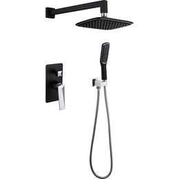 Душевая система для душа Boheme Venturo 374-B, black chrome, Цвет производителя: black chrome фото 