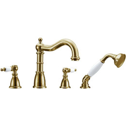 Смеситель для ванны Boheme Medici 391, бронза фото 