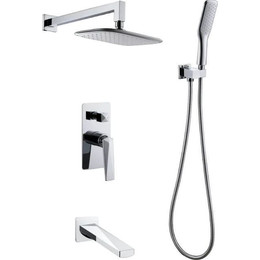 Душевая система для ванны Boheme Venturo 374-2, chrome фото 