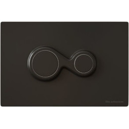 Кнопка смыва Artceram Monet 701.000.17, чёрный матовый фото 