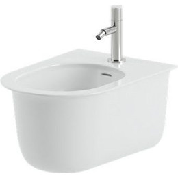 Биде подвесное ArtCeram Chic CHB001 05 00, белый матовый фото 