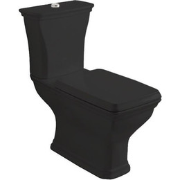 Унитаз-компакт ArtCeram Civitas CIV004 03 00, чёрный, Цвет производителя: чёрный фото 