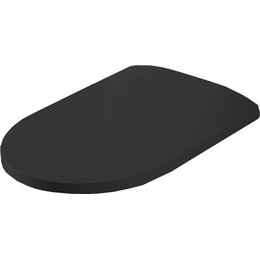 Сиденье с крышкой для унитаза Artceram Monet микролифт MNA001 17 71, чёрный матовый фото 