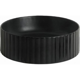 Раковина-чаша ArtCeram Millerighe 45 см OSL010 17 00, чёрный матовый фото 