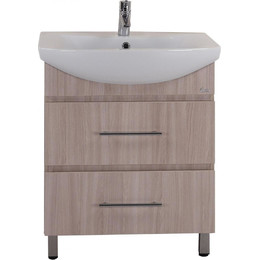 Тумба напольная с раковиной Onika Дельта 80 см 107032, ясень шимо фото 