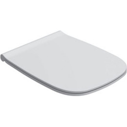 Сиденье с крышкой для унитаза Globo Genesis микролифт GN022BI bi/cr фото 