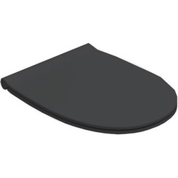 Сиденье с крышкой для унитаза Globo 4all микролифт MDR20.AR, чёрный матовый фото 
