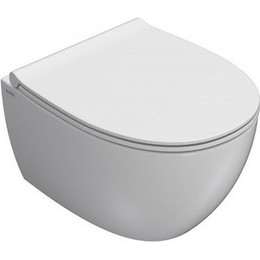 Унитаз подвесной безободковый Globo 4all MDS04.BI, Цвет производителя: белый фото 