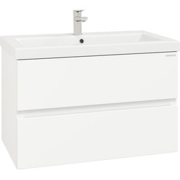 Тумба подвесная с раковиной Onika Эвада 80 см 108058 фото 