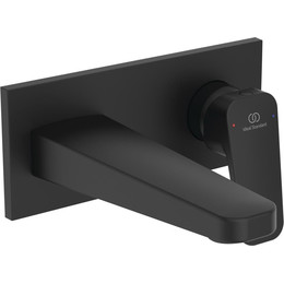 Смеситель для раковины настенный Ideal Standard Ceraplan BD244XG, черный матовый фото 