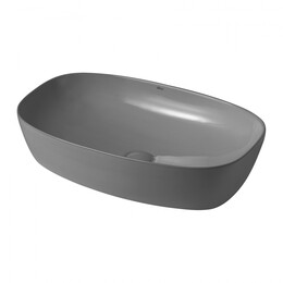 Раковина-чаша Abber Rechteck 60 см AC2206MG, серый матовый фото 
