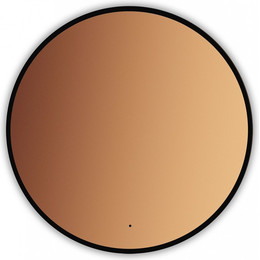 Зеркало Azario Monaco-Black 100 см LED-00002769, черный фото 