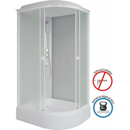 Душевая кабина Niagara Promo P120/90/26L/MT 120x90 см, белый/матовый фото 