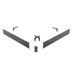 Панель для душевого поддона RGW N/ST-01 G 90x90 см 50231599-02, графит фото 