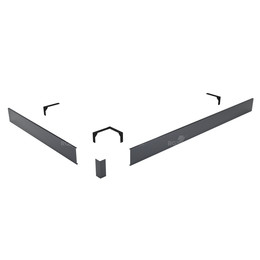 Панель для душевого поддона RGW N/ST-21 G 130x80 см 50231583-02, графит фото 