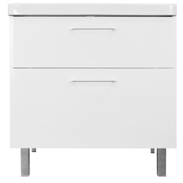 Тумба напольная с раковиной Azario Ника 80 Н см CS00082789 фото 