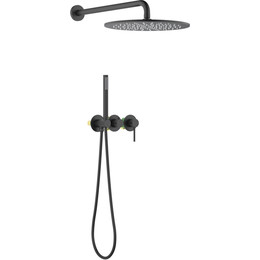 Душевая система для душа Timo Saona SX-2349/03SM, черный матовый фото 