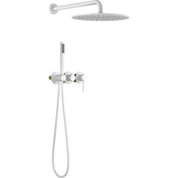 Душевая система для душа Timo Saona SX-2349/16SM, белый матовый фото 