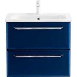 Тумба подвесная с раковиной Cezares ECO-CER-600-2C-SO-SPF-P 60 см, Sapfiro фото 