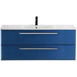 Тумба подвесная с раковиной Cezares ECO-CER-1200-2C-SO-SPF-P 120 см, Sapfiro фото 