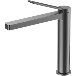 Смеситель для раковины Azario Vise AZ-VQQ168330AJ, графит, Цвет производителя: оружейная сталь фото 